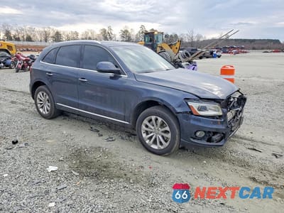 Czwarte zdjęcie samochodu z boku: 2016 AUDI Q5 PREMIUM PLUS VIN:WA1L2AFP4GA037293 - miniatura