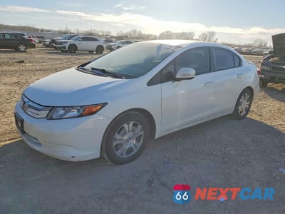 2012 HONDA CIVIC HYBRID JHMFB4F2XCS000261 - główne zdjęcie licytacji z USA - miniatura