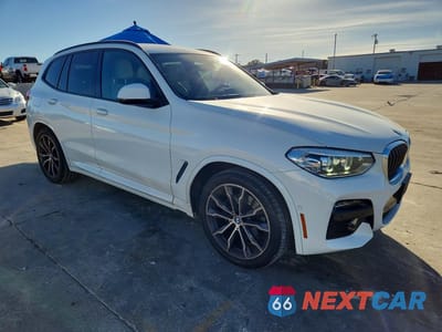 Czwarte zdjęcie samochodu z boku: 2021 BMW X3 SDRIVE30I VIN:5UXTY3C06M9H93116 - miniatura