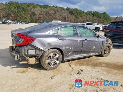Trzecie zdjęcie samochodu z tyłu: 2020 HONDA CIVIC LX VIN:2HGFC2F64LH562493 - miniatura
