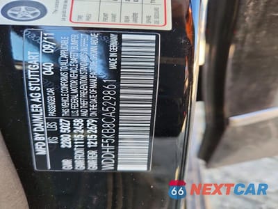 Zdjęcie 12 z 12 samochodu: 2012 MERCEDES-BENZ E 350 VIN:WDDHF5KB8CA529861 - miniatura