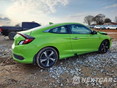 Trzecie zdjęcie samochodu z tyłu: 2017 HONDA CIVIC TOURING VIN:2HGFC3B92HH359275 - miniatura