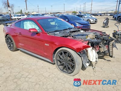Czwarte zdjęcie samochodu z boku: 2019 FORD MUSTANG GT VIN:1FA6P8CF3K5194863 - miniatura