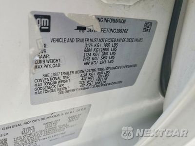 Zdjęcie 12 z 12 samochodu: 2022 GMC SIERRA LIMITED C1500 DENALI VIN:3GTP8FET0NG199762 - miniatura