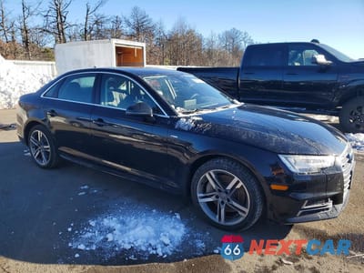 Czwarte zdjęcie samochodu z boku: 2018 AUDI A4 PREMIUM PLUS VIN:WAUENAF45JA233176 - miniatura