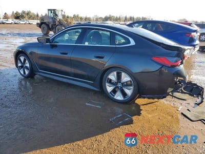 Drugie zdjęcie samochodu z przodu: 2025 BMW I4 XDRIVE 40 VIN:WBY43HD02SFU27177 - miniatura