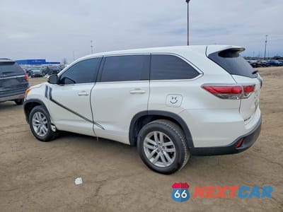 Drugie zdjęcie samochodu z przodu: 2014 TOYOTA HIGHLANDER LE VIN:5TDZARFH9ES004705 - miniatura