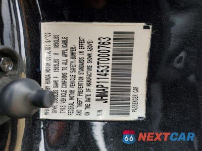 Zdjęcie 12 z 12 samochodu: 2003 HONDA S2000 VIN:JHMAP11453T000763 - miniatura