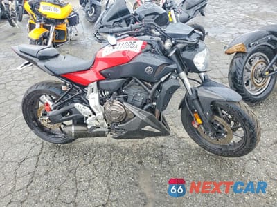 2015 YAMAHA FZ07 C JYARM06Y0FA000071 - główne zdjęcie licytacji z USA - miniatura