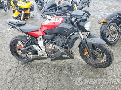 2015 YAMAHA FZ07 C JYARM06Y0FA000071 - główne zdjęcie licytacji z USA - miniatura
