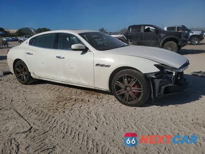 Czwarte zdjęcie samochodu z boku: 2017 MASERATI QUATTROPORTE S VIN:ZAM56RRA5H1229926 - miniatura
