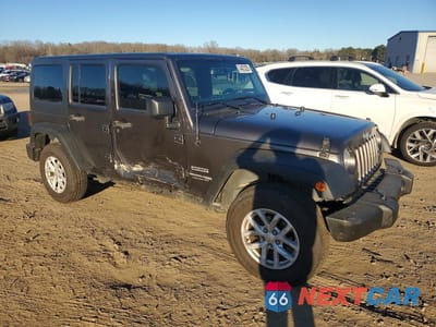 Czwarte zdjęcie samochodu z boku: 2018 JEEP WRANGLER UNLIMITED SPORT VIN:1C4BJWDG3JL907440 - miniatura