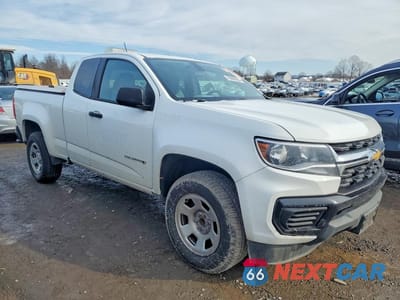 Czwarte zdjęcie samochodu z boku: 2022 CHEVROLET COLORADO 2WD 2.5L 4C EXT CAB VIN:1GCHSBEAXN1188179 - miniatura