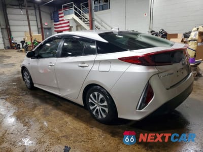 Drugie zdjęcie samochodu z przodu: 2021 TOYOTA PRIUS PRIME LE VIN:JTDKAMFPXM3178987 - miniatura