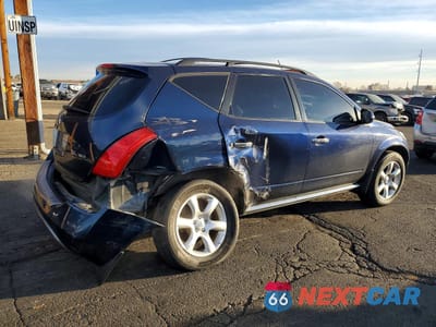 Trzecie zdjęcie samochodu z tyłu: 2007 NISSAN MURANO SL VIN:JN8AZ08W87W631397 - miniatura