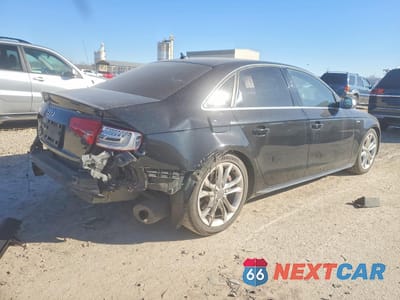 Trzecie zdjęcie samochodu z tyłu: 2013 AUDI S4 PREMIUM PLUS VIN:WAUBGAFL7DA172468 - miniatura