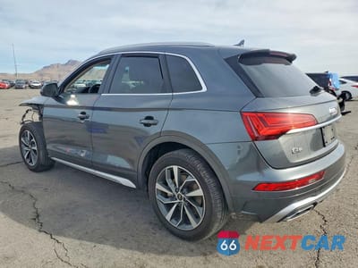 Drugie zdjęcie samochodu z przodu: 2022 AUDI Q5 PREMIUM PLUS 45 VIN:WA1EAAFY1N2085359 - miniatura