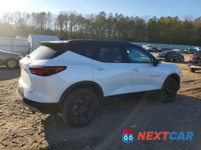 Trzecie zdjęcie samochodu z tyłu: 2024 CHEVROLET BLAZER 2LT VIN:3GNKBCR42RS285792 - miniatura