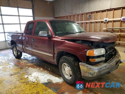 Czwarte zdjęcie samochodu z boku: 2001 GMC NEW SIERRA K1500 VIN:2GTEK19T811364515 - miniatura