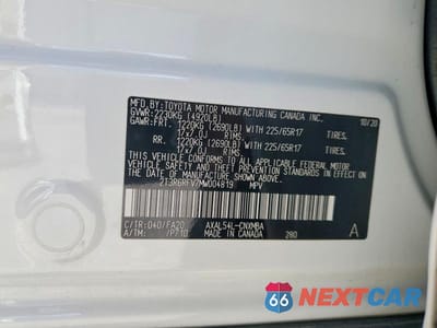 Zdjęcie 13 z 13 samochodu: 2021 TOYOTA RAV4 HYBRID XLE VIN:2T3R6RFV7MW004819 - miniatura