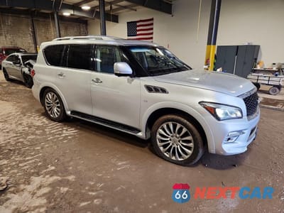 Czwarte zdjęcie samochodu z boku: 2017 INFINITI QX80 BASE VIN:JN8AZ2NC4H9431462 - miniatura