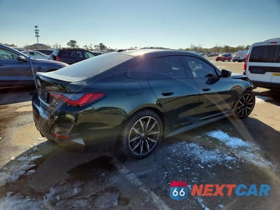 Trzecie zdjęcie samochodu z tyłu: 2023 BMW 430XI GRAN COUPE VIN:WBA73AV09PFN92782 - miniatura