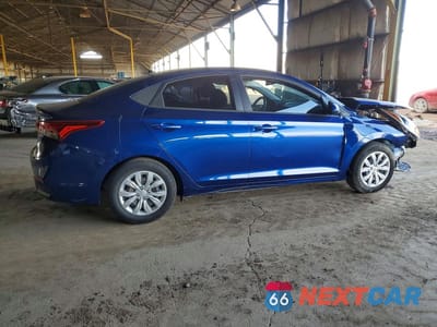 Trzecie zdjęcie samochodu z tyłu: 2022 HYUNDAI ACCENT SE VIN:3KPC24A68NE164791 - miniatura