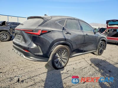 Trzecie zdjęcie samochodu z tyłu: 2024 LEXUS NX 350 LUXURY VIN:2T2KGCEZ6RC053748 - miniatura