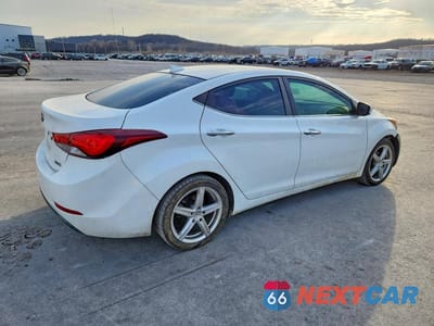 Trzecie zdjęcie samochodu z tyłu: 2014 HYUNDAI ELANTRA LIMITED VIN:5NPDH4AE4EH489623 - miniatura