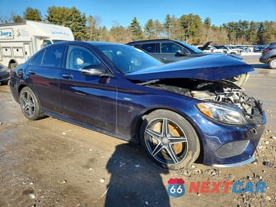 Czwarte zdjęcie samochodu z boku: 2016 MERCEDES-BENZ C 450 4MATIC AMG VIN:55SWF6EB0GU126908 - miniatura