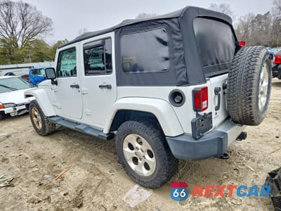 Drugie zdjęcie samochodu z przodu: 2015 JEEP WRANGLER UNLIMITED SAHARA VIN:1C4BJWEG9FL723271 - miniatura