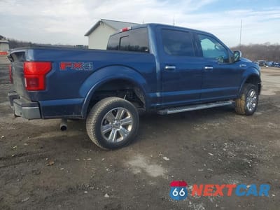 Trzecie zdjęcie samochodu z tyłu: 2020 FORD F150 SUPERCREW VIN:1FTEW1E5XLFC18401 - miniatura
