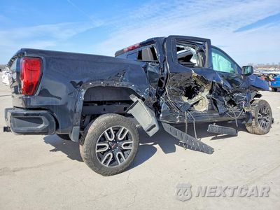 Trzecie zdjęcie samochodu z tyłu: 2023 GMC SIERRA K1500 AT4 VIN:1GTUUEE8XPZ217367 - miniatura