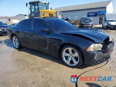 Czwarte zdjęcie samochodu z boku: 2014 DODGE CHARGER R VIN:2C3CDXCT0EH338974 - miniatura