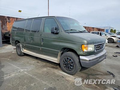 Czwarte zdjęcie samochodu z boku: 2003 FORD ECONOLINE E350 SUPER DUTY WAGON VIN:1FBNE31L83HA97122 - miniatura