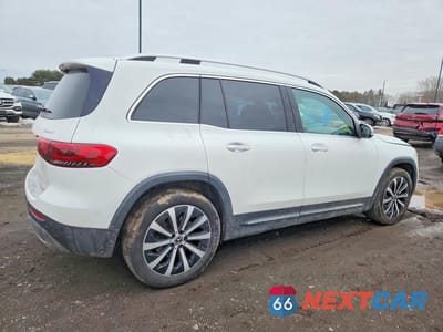 Trzecie zdjęcie samochodu z tyłu: 2020 MERCEDES-BENZ GLB 250 4MATIC VIN:W1N4M4HBXLW031222 - miniatura