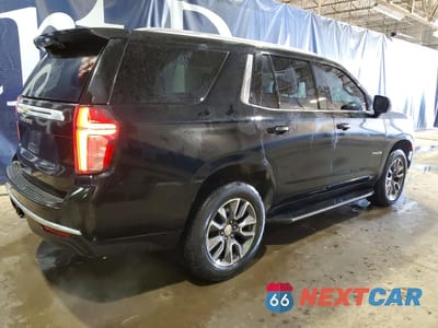 Trzecie zdjęcie samochodu z tyłu: 2022 CHEVROLET TAHOE K1500 LS VIN:1GNSKMKD0NR285948 - miniatura