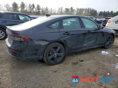 Trzecie zdjęcie samochodu z tyłu: 2025 HONDA ACCORD HYBRID SPORT-L VIN:1HGCY2F74SA076325 - miniatura