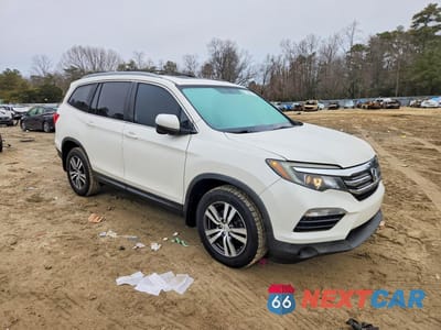 Czwarte zdjęcie samochodu z boku: 2017 HONDA PILOT EXL VIN:5FNYF6H55HB070692 - miniatura