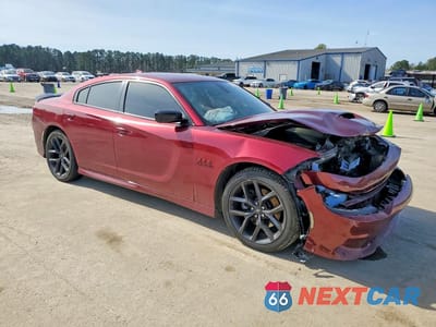 Czwarte zdjęcie samochodu z boku: 2021 DODGE CHARGER R/T VIN:2C3CDXCT5MH656443 - miniatura