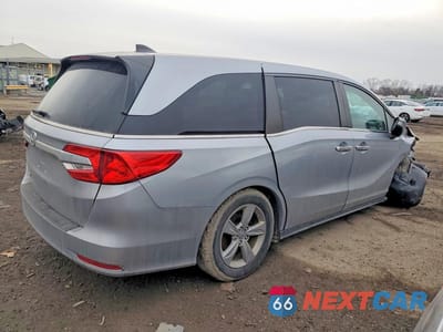 Trzecie zdjęcie samochodu z tyłu: 2019 HONDA ODYSSEY EXL VIN:5FNRL6H78KB105893 - miniatura
