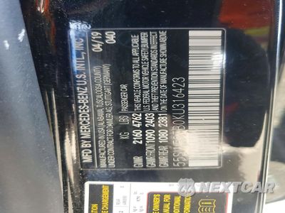 Zdjęcie 13 z 14 samochodu: 2019 MERCEDES-BENZ C 300 4MATIC VIN:55SWF8EB0KU316423 - miniatura