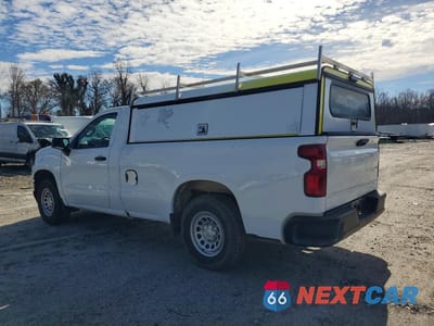 Drugie zdjęcie samochodu z przodu: 2021 CHEVROLET SILVERADO C1500 VIN:3GCNWAEH7MG264018 - miniatura