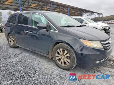 Czwarte zdjęcie samochodu z boku: 2016 HONDA ODYSSEY EXL VIN:5FNRL5H69GB045955 - miniatura
