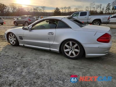 Drugie zdjęcie samochodu z przodu: 2003 MERCEDES-BENZ SL 500R VIN:WDBSK75F13F047367 - miniatura