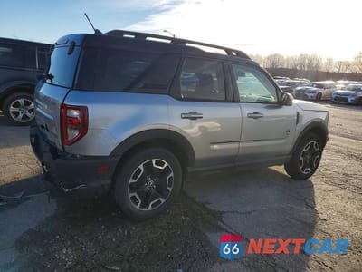 Trzecie zdjęcie samochodu z tyłu: 2022 FORD BRONCO SPORT OUTER BANKS VIN:3FMCR9C62NRE26444 - miniatura