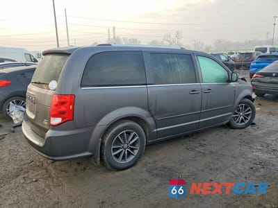 Trzecie zdjęcie samochodu z tyłu: 2017 DODGE GRAND CARAVAN SXT VIN:2C4RDGCG1HR596234 - miniatura