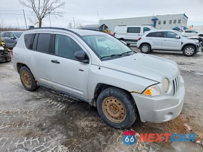 Czwarte zdjęcie samochodu z boku: 2009 JEEP COMPASS SPORT VIN:1J4FT47B69D123530 - miniatura