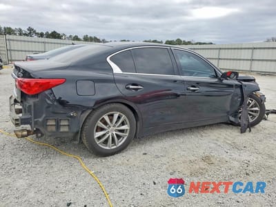 Trzecie zdjęcie samochodu z tyłu: 2015 INFINITI Q50 BASE VIN:JN1BV7AP1FM331804 - miniatura