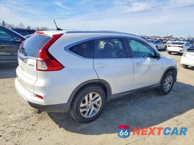 Trzecie zdjęcie samochodu z tyłu: 2015 HONDA CR-V EXL VIN:5J6RM4H76FL065375 - miniatura